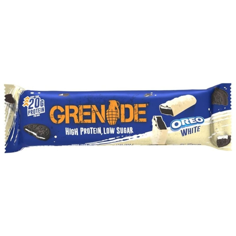 Grenade Baton proteinowy Oreo White - 60 g