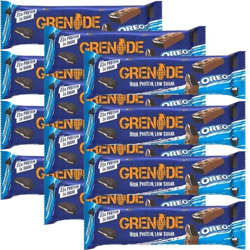 Grenade Baton proteinowy Oreo - 12 sztuk