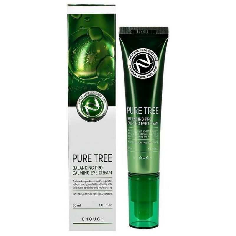 Enough Nawilżająco-łagodzący krem pod oczy Pure Tree Balancing Pro Calming Eye Cream - 30 ml