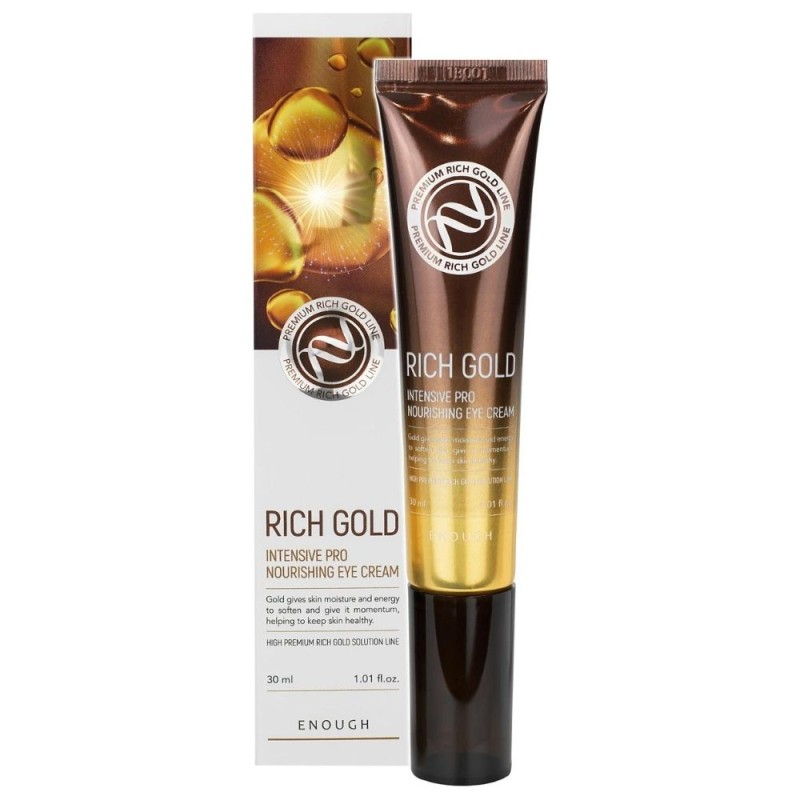 Enough Rewitalizujący krem pod oczy Rich Gold - 30 ml