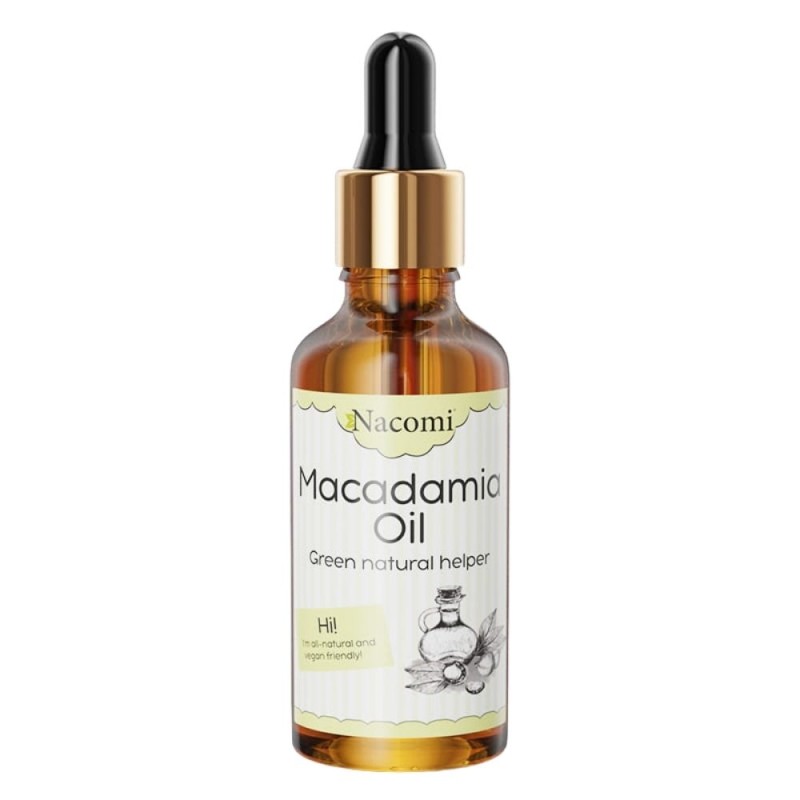 Nacomi Olej macadamia z pipetą - 50 ml