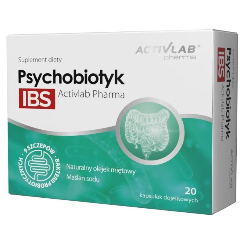 Activlab Pharma Psychobiotyk IBS - 20 kapsułek