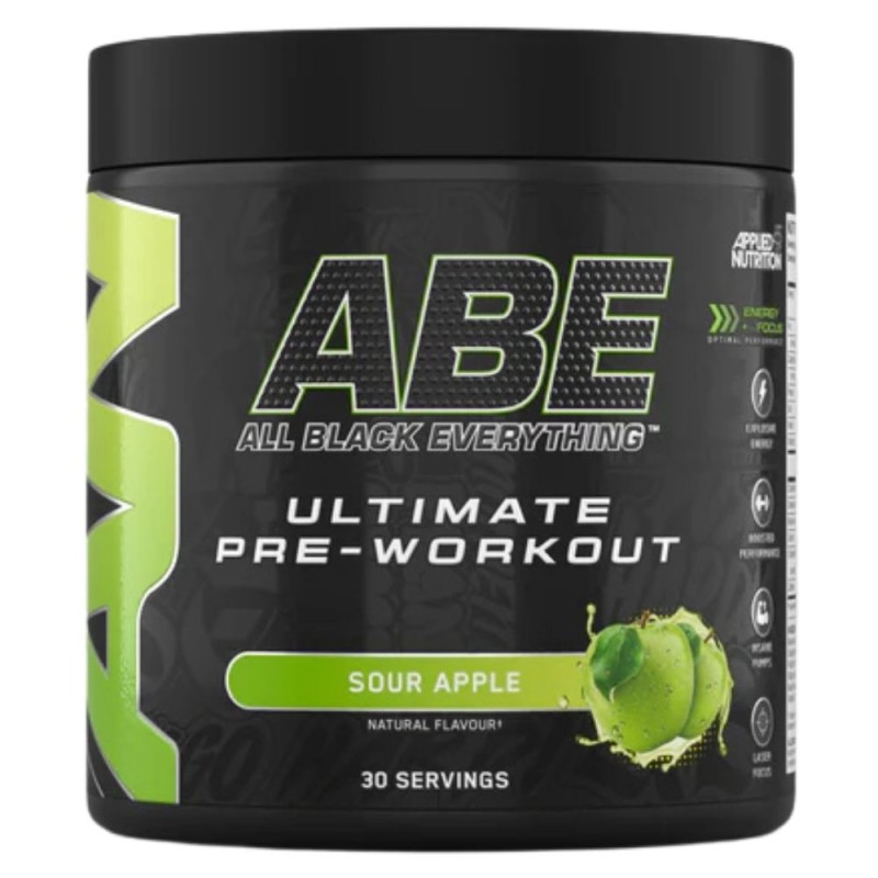 Applied Nutrition ABE Przedtreningówka, Kwaśne jabłko - 375 g