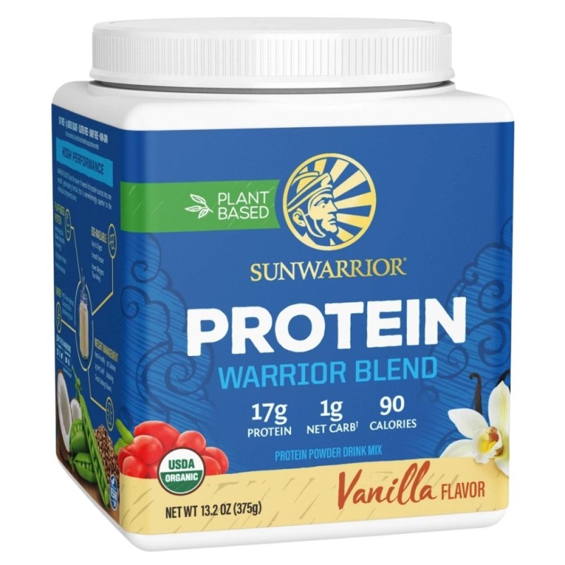 Sunwarrior Protein Warrior Blend Vanillia 375 g