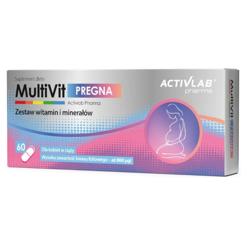 Activlab MultiVit Pregna - 60 kapsułek