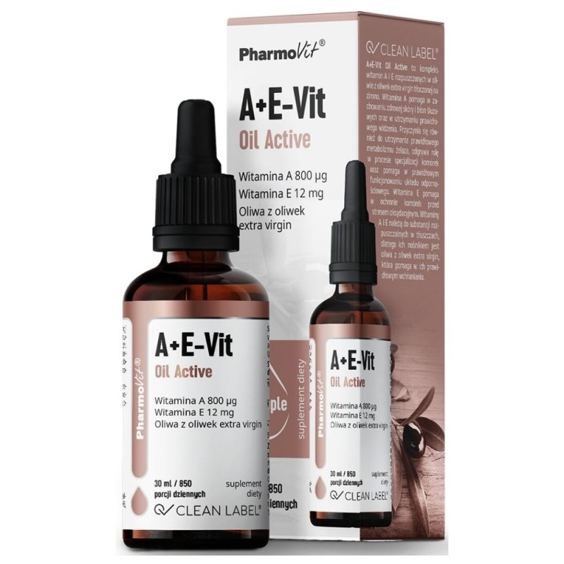 PharmoVit A+E-Vit Oil Active - 30 ml