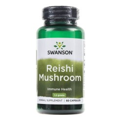 Swanson Reishi Mushroom (Grzyb) 600 mg - 600 mg