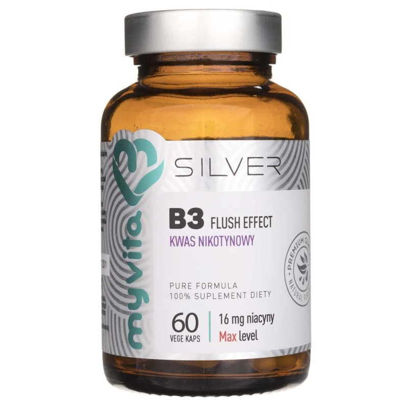 MyVita Witamina B3 (kwas nikotynowy) - 60 kapsułek
