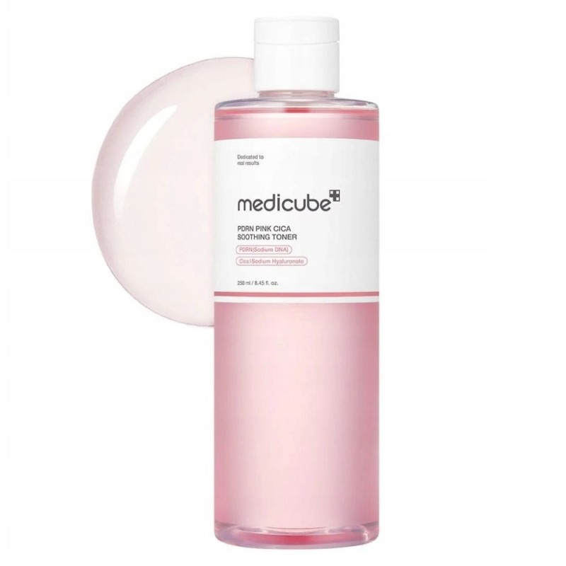 Medicube PDRN Pink Cica Tonik z niacynamidem i peptydami - 250 ml