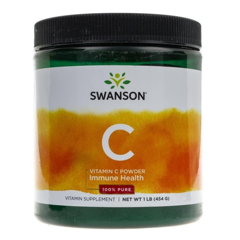 Swanson Witamina C w proszku 1000 mg - 454 gramów