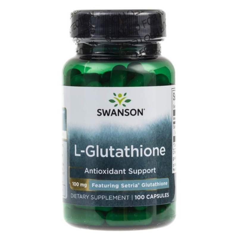 Swanson L-Glutation (L-Glutathione) 100 mg - 100 kapsułek