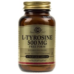 Solgar L-Tyrozyna 500 mg - 50 kapsułek