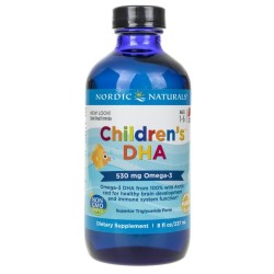 Nordic Naturals Children's DHA dla dzieci o smaku truskawkowym - 237 ml