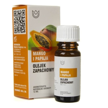 Naturalne Aromaty olejek zapachowy Mango i Papaja - 12 ml