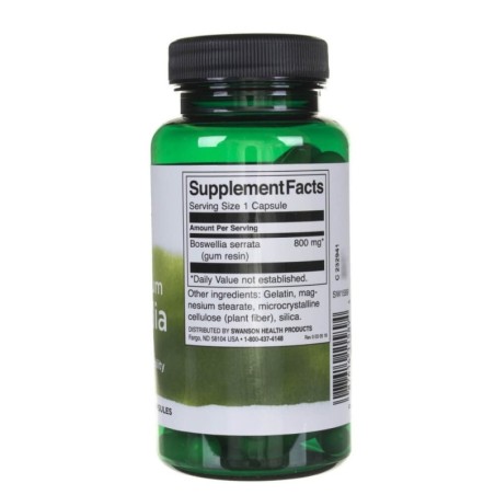 Swanson Boswellia (Kadzidłowiec) Forte 800 mg - 60 kapsułek