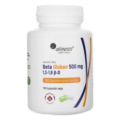 Aliness Beta Glukan Yestimun® 1,3-1,6 β-D 500 mg - 100 kapsułek